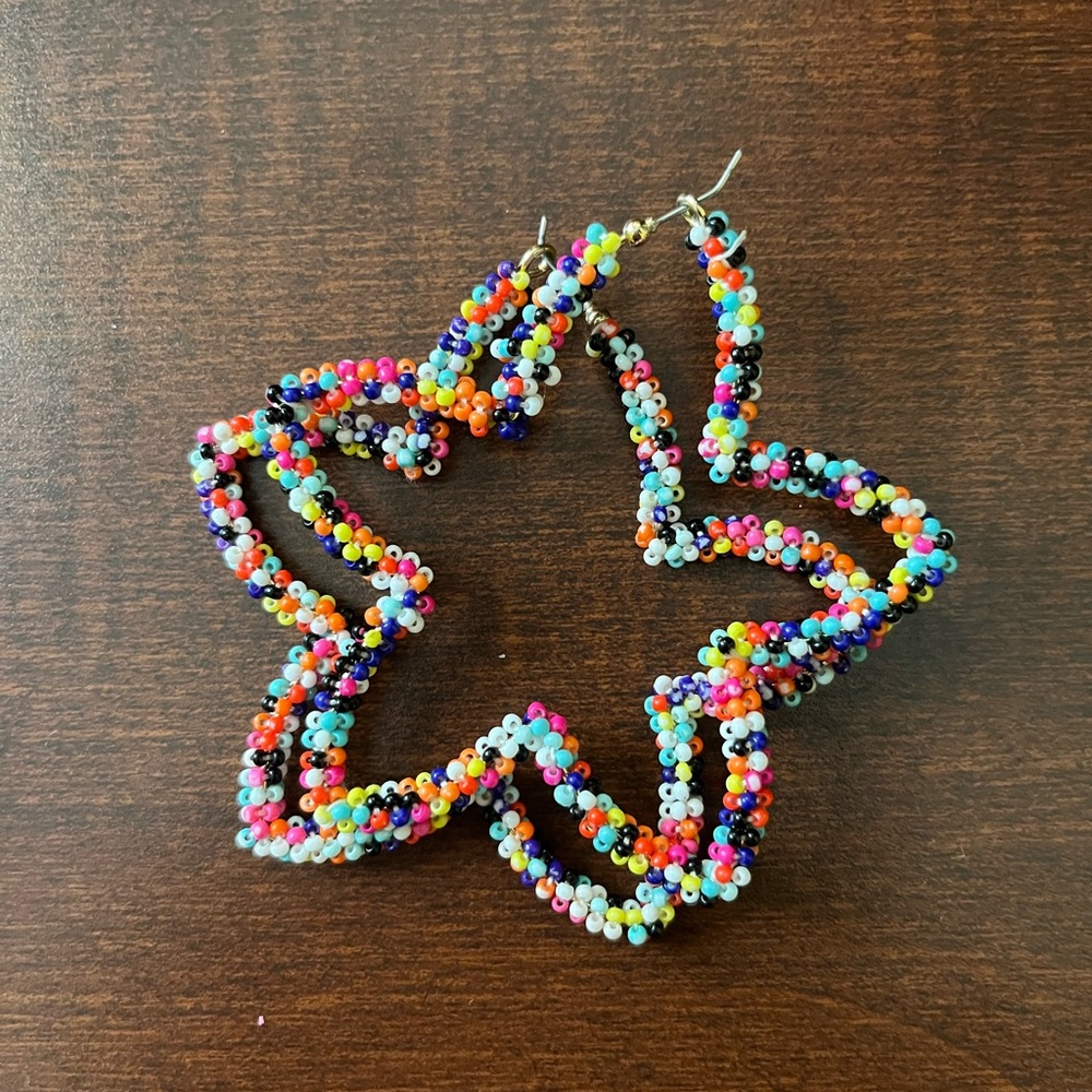 Baublebar Rainbow Star Large Earrings